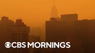 Hazardous air quality from Canadian wildfires affecting millions of Americans