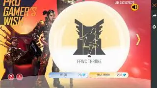 pro gamer wish/free fire new event pro gamer wish