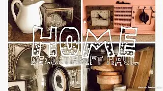 HOME DECOR THRIFT HAUL | AT HOME WITH JILLIAN