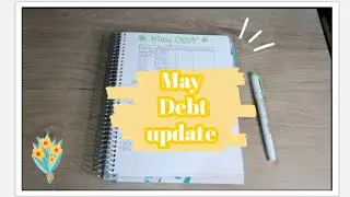 May Debt Update & Pay off plan! 🌼✨