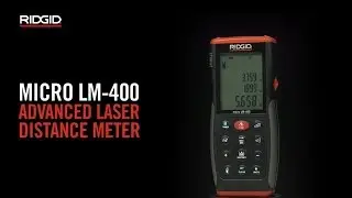 RIDGID micro LM-400 Advanced Laser Distance Meter