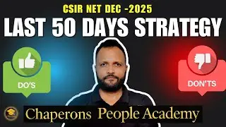 Ultimate 50 days Strategy for CSIR NET Life Sciences | By CPA prep