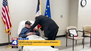 FOX4 News | WWII Veteran Awarded French Legion of Honor