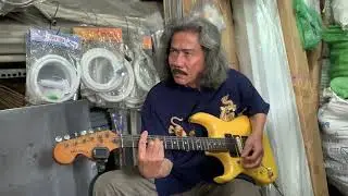 Solo cây nhà lá vườn—Ước Nguyện Đầu Xuân—Guitar Electric 