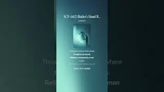 SCP-662 | Butler's Hand Bell | Ring for Deeds
