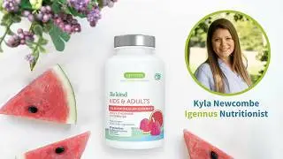 Calm Magnesium Watermelon Gummies with L-Theanine & Vitamin B6 &ndash; Natural Relaxation Support