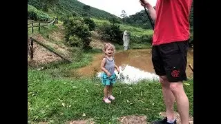 O peixe voador da fazenda do vovô