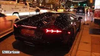 Lamborghini Aventador Roadster LP700-4  On Larimer Square Denver, Colorado