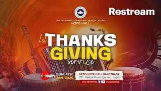 January Special Thanksgiving Service | Sunday, 4th January 2026 | Gratitude
