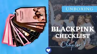 [4K][UNBOXING] BLACKPINK Chapter 1 Checklist