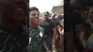 IShowSpeed in Nigeria?! 😱🔥 #Shorts