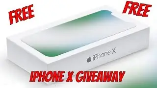 🔴Giveaway: Apple iPhone X 2017!!! (OPEN)🔴