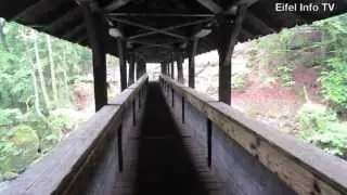 De Irreler Wasserfälle, de watervallen van Irrel in de Eifel