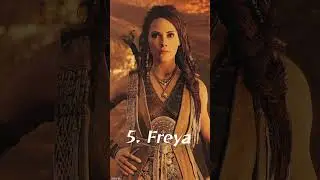Top 10 MOST BEAUTIFUL FEMALE CHARACTER'S in GOD OF WAR in Game #top10 #beautifulcharacter #godofwar