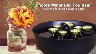 Encore Water Bell Fountain from Woodstock Chimes