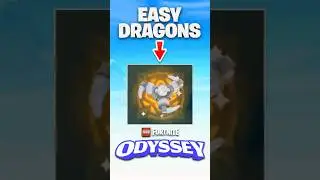 NEW Trick to EASILY Defeat Dragons in NINJAGO x LEGO Fortnite Odyssey (EASY!)