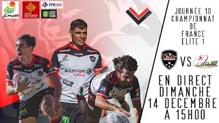 RUGBY A XIII - CHAMPIONNAT DE FRANCE ELITE 1 - J10 - XIII LIMOUXIN vs FC LEZIGNAN XIII