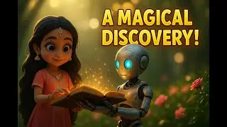 ✨ The Magic Book Adventure with a Girl and Her Robot 🤖 | Fun Kids Song for Preschoolers!