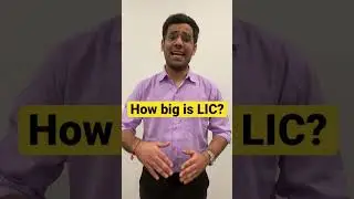How big is LIC? #LIC #IPO #finance #investing #stocks #personalfinance #financialfreedom #insurance