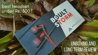 Boult Audio Bassbuds Storm Wired Earphone Unboxing and Review