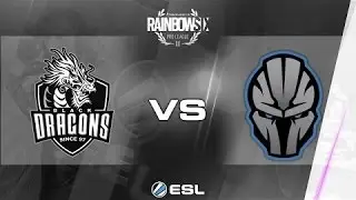 Black Dragons vs. gBots - Finales Temporada 1 - Rainbow Six Pro League 2017 - D&iacute;a 2