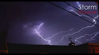 Orage VIOLENT | Severe Thunderstorm ► Lille (France) / 9 June, 2014 [28/06/2014] HD