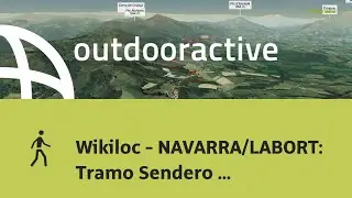 Wikiloc - NAVARRA/LABORT: Tramo Sendero Xareta o Ruta de la Pottoka Azul