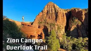 Zion Canyon Overlook Trail.  Great for sunset.