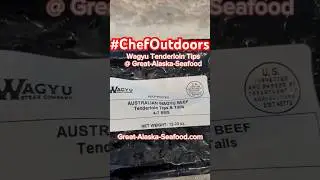 Wagyu Tenderloin Tips from @GreatAlaskaSeafood  Great-Alaska-Seafood.com #chefoutdoors #cooking