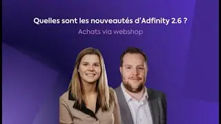 Adfinity   Nouveautés version 2.6 - Achats