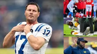 🔥🏈 RAPN: Philip Rivers’ Performance, Mahomes & Micah Injured 😬+ Sherrone Moore Is a Menace 📱