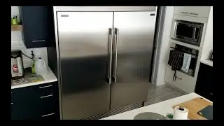 ОБЗОР Профессиональный холодильник и морозильник Frigidaire Side-by-Side - FPRU19F8RF FPFU19F8RF