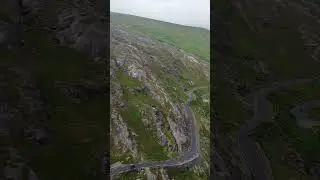 Is this Ireland's most incredible road? 🇮🇪 The views from the drone are just insane!