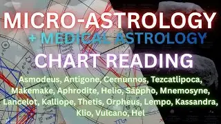 MICRO-ASTROLOGY + MEDICAL ASTROLOGY - chart reading, progressions and transits [TONNE O' ASTEROIDS]