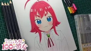 SKUSURI YAKUZEN Coloring Face in REAL TIME │ The 100 Girlfriends Who Really, REALLY Love You│