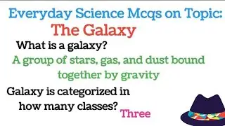 Important Galaxy Mcqs|Everyday Science Mcqs|Elliptical,Spiral and Irregular galaxies Mcq|Galaxy quiz