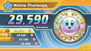 Kirby's Return to Dream Land Deluxe. Mecha Challenge Platinum