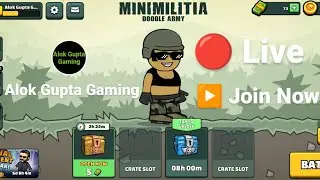 || 24 April,2022 || Mini Militia - Doodle Army 2 🔴Live Custom Room / ▶️Join Now