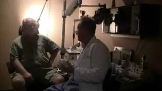 Michael Lange Ocala, Dry eye syndrome, Doctor Lange treats a patient for dry eyes, drops dry eyes