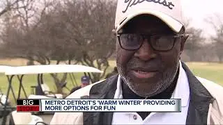 Metro Detroit's 'warm winter' providing more options for fun
