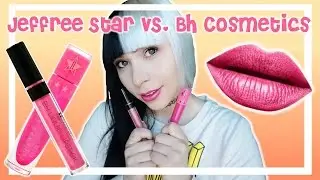 JEFFREE STAR COSMETICS Vs. BH COSMETICS (Pink Metallic Lipsticks)