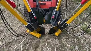 DIY Tree Spade testing