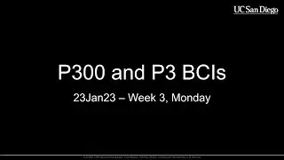 [05] P300 and P3 BCIs