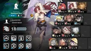 Risk 18 CC4 Arknights | Ceobe, Angelina, Suzuran, Saria, Myrtle |
