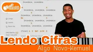 LENDO CIFRA //KEMUEL - ALGO NOVO ft. Lukas Agustinho-AULA TECLADO  TALES SILVA (MUITO FÁCIL?!)
