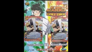 My Hero Academia UniVersus Box Opening - Rival Decks