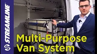 Multi-purpose window cleaning van with a hot pressure washing system