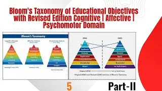 Bloom's Taxonomy of Educational Objectives || Affective Domain || #affective #domain #notes #pdf