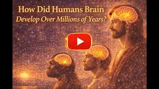 How did humans Brain develop over millions of years?