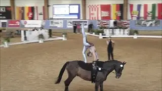 Deutsche Meisterschaft München 2025 - Einzelvoltigieren - Ronja Kähler